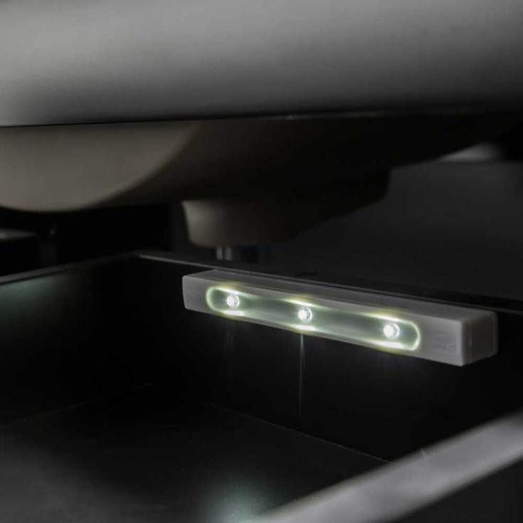 Bathlife Glädje møbelpakke, 120x46 cm, sort