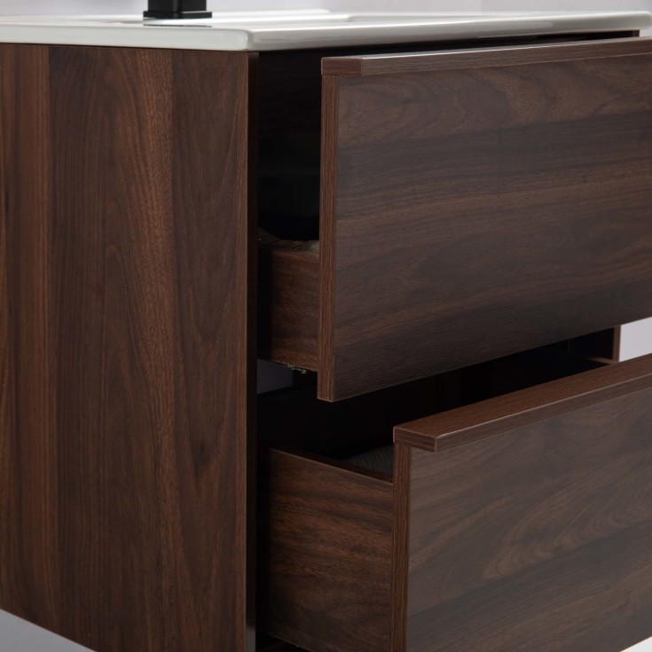 Bathlife Lust Charm møbelpakke, 51x39,5 cm, valnøtt