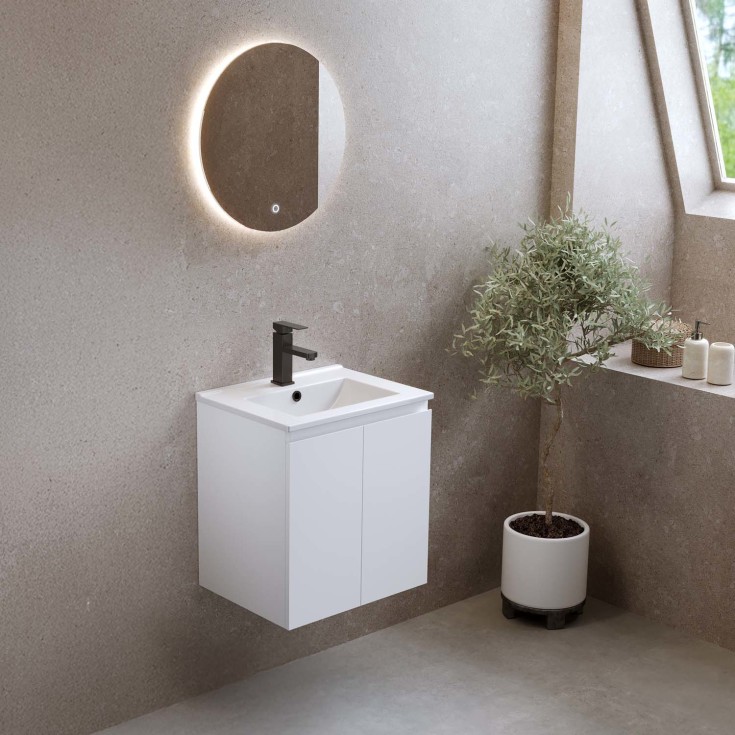 Bathlife Smila møbelpakke, 51x39,5 cm, hvit