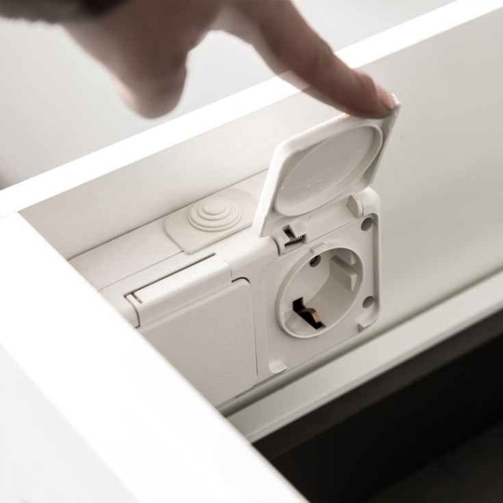 Bathlife Eufori møbelpakke, 120x50 cm, hvit