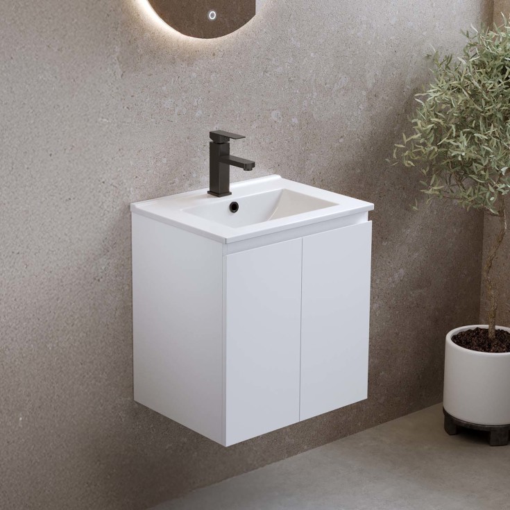 Bathlife Smila møbelpakke, 51x39,5 cm, hvit