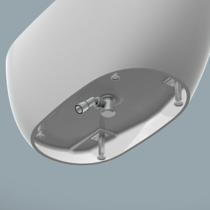 Bathlife Vila badekar, 160x74 cm, hvit