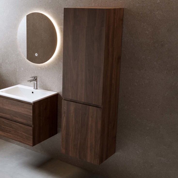 Bathlife Lust Eufori høyskap, 45x150 cm, valnøtt