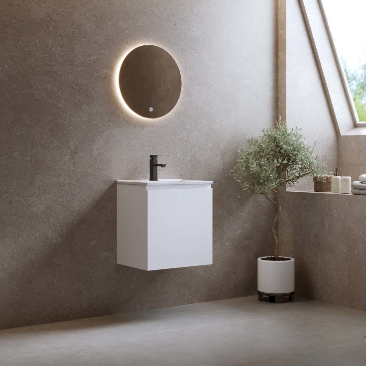 Bathlife Smila møbelpakke, 51x39,5 cm, hvit