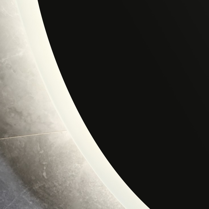 Bathlife Skina speil, 100x100 cm