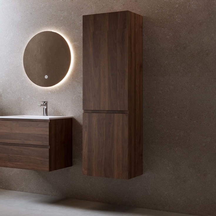 Bathlife Lust Eufori høyskap, 45x150 cm, valnøtt