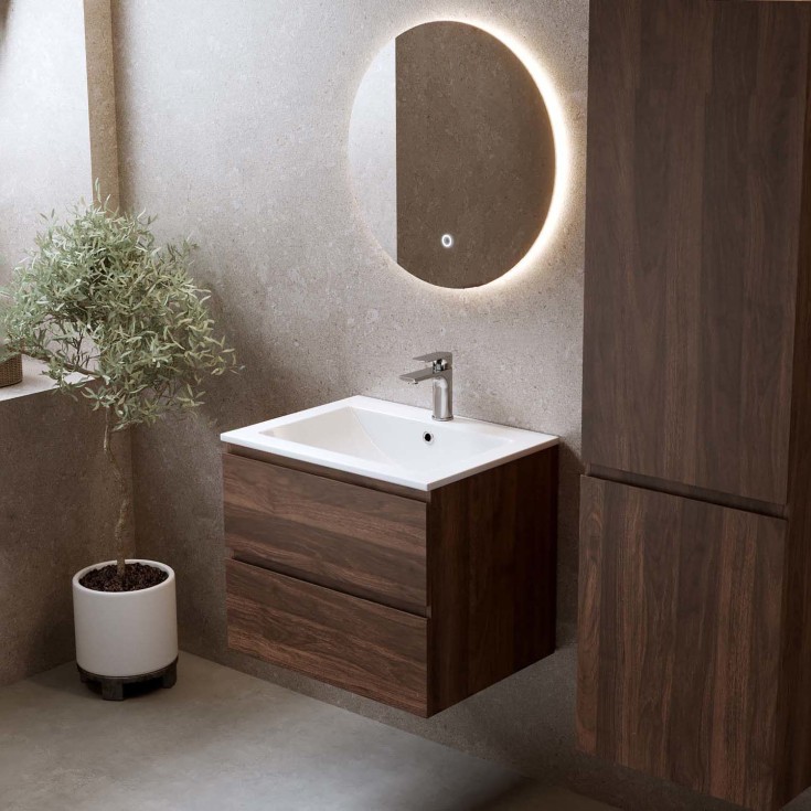 Bathlife Lust Eufori møbelpakke, 60x46 cm, valnøtt