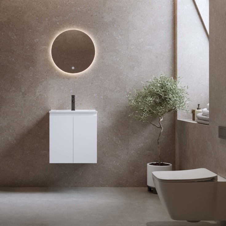 Bathlife Smila møbelpakke, 51x39,5 cm, hvit