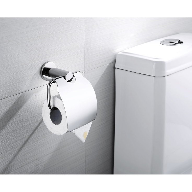 Bathlife Bära toalettpapirholder, krom