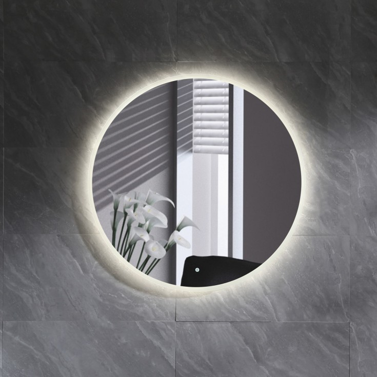 Bathlife Skina speil, 80x80 cm