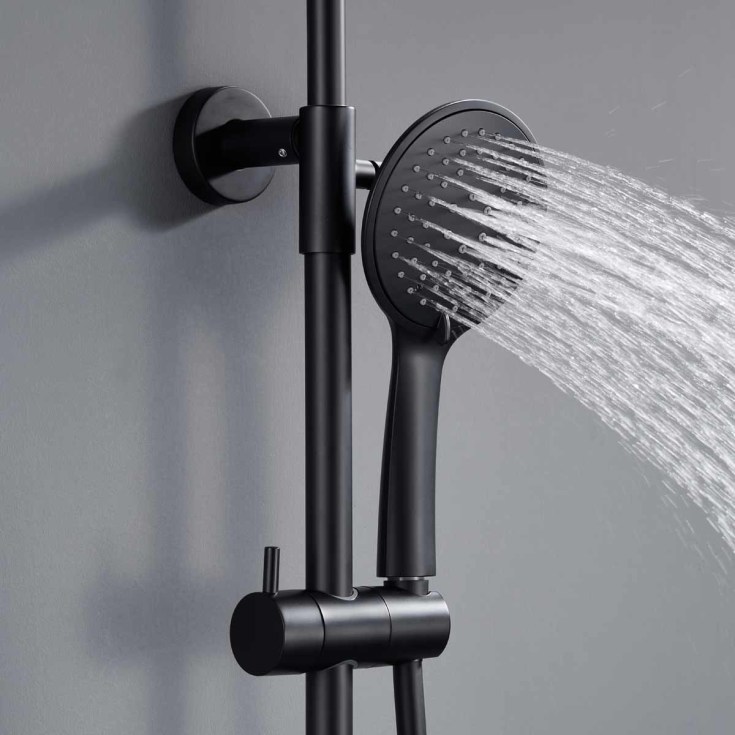 Bathlife Brusa dusjsett, sort
