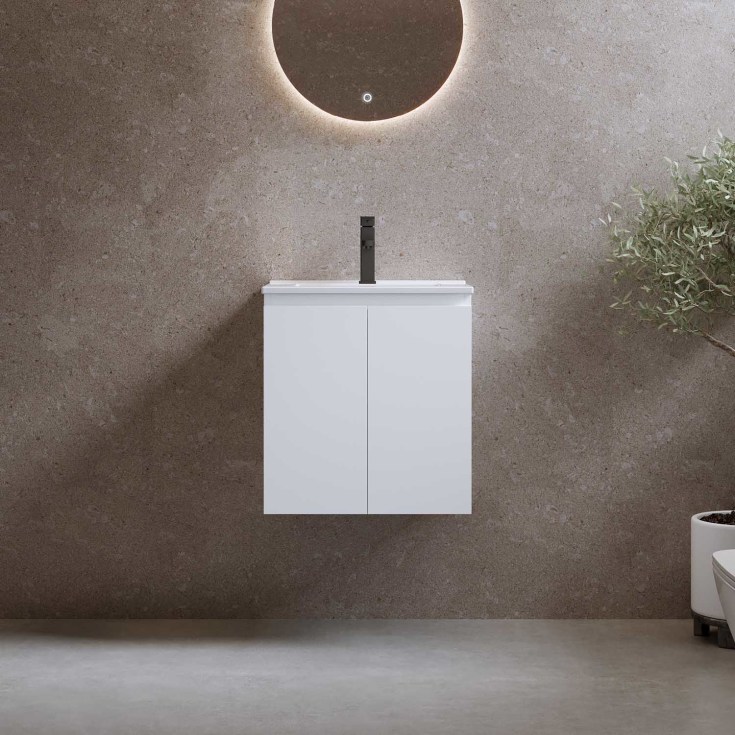 Bathlife Smila møbelpakke, 51x39,5 cm, hvit