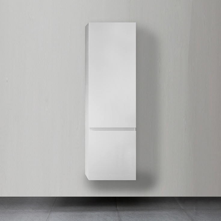 Bathlife Eufori sideskap, 45x150 cm, hvit