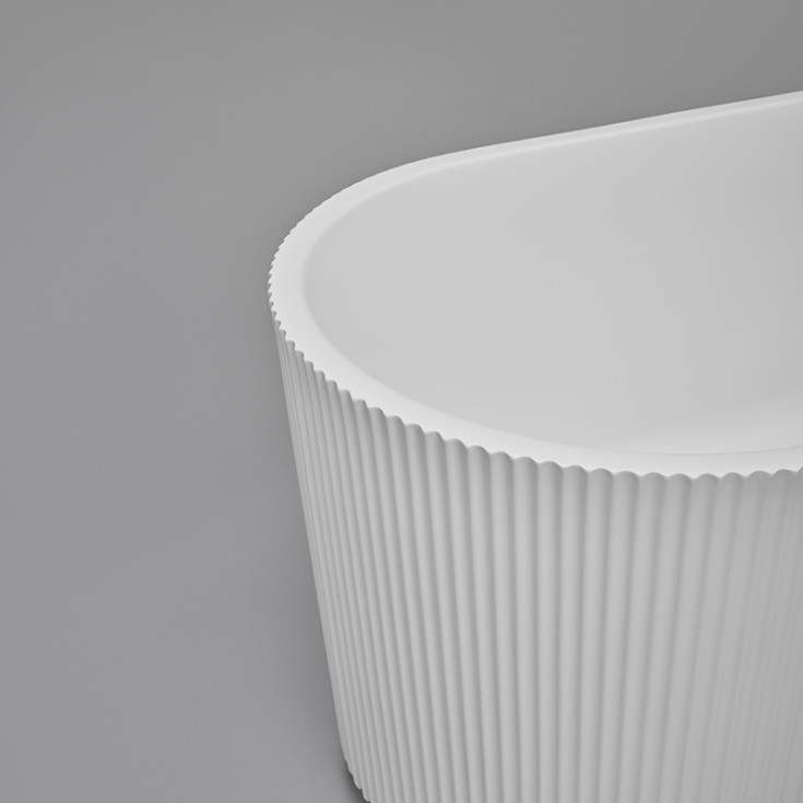 Westerbergs Stil badekar, 1600x750 mm, akryl, hvit