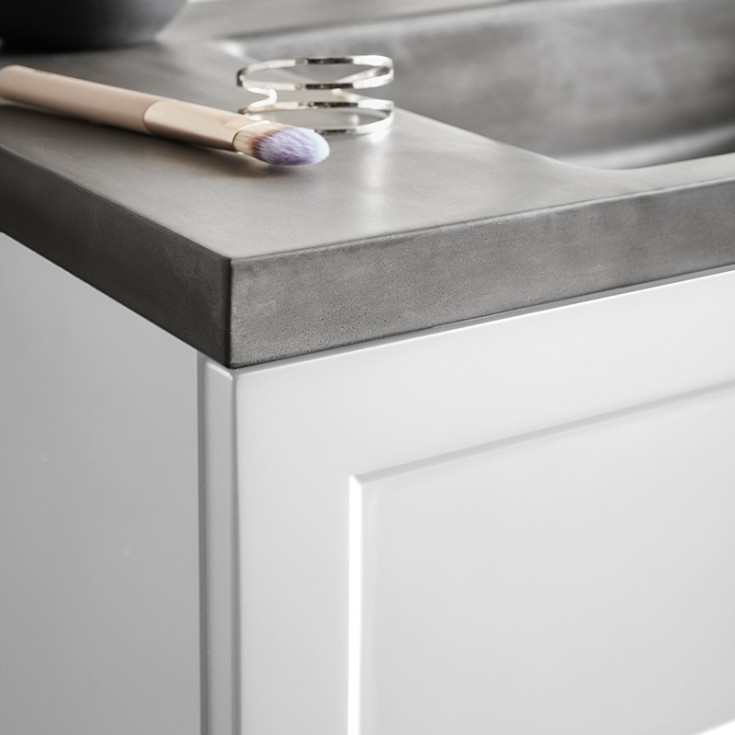 Westerbergs Nejd servantskap, 100x45.3 cm, hvit