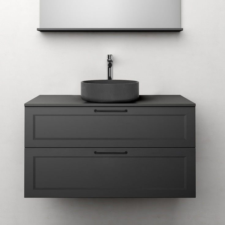 Westerbergs Nejd servantskap, 100x45.3 cm, grå