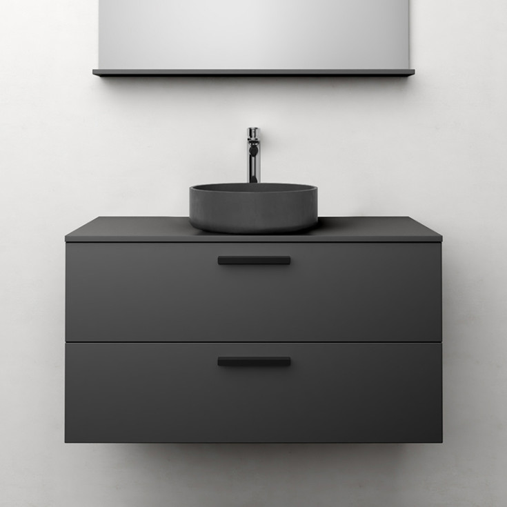 Westerbergs Jord servantskap, 100x45.3 cm, grå
