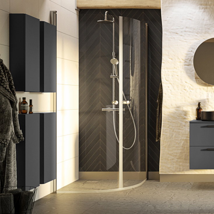 Westerbergs Samla veggskap, 30x14.7 cm, grå