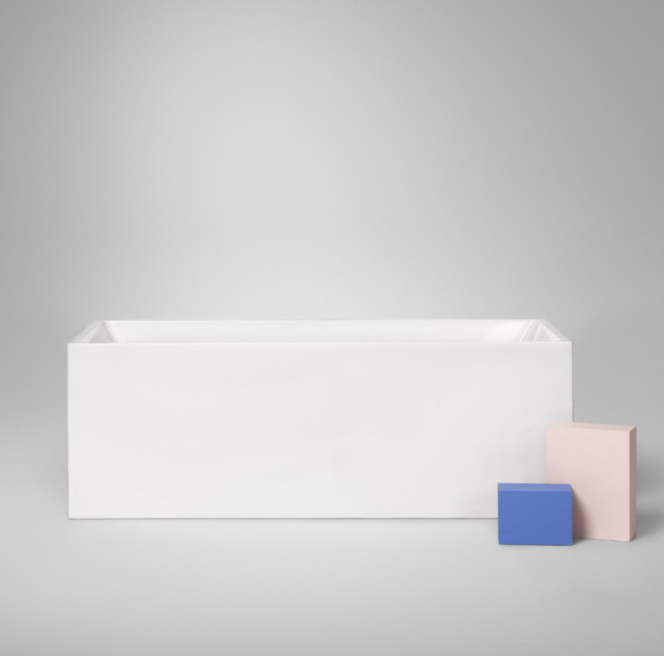 Westerbergs Salt badekar, 147x80 cm, hvit