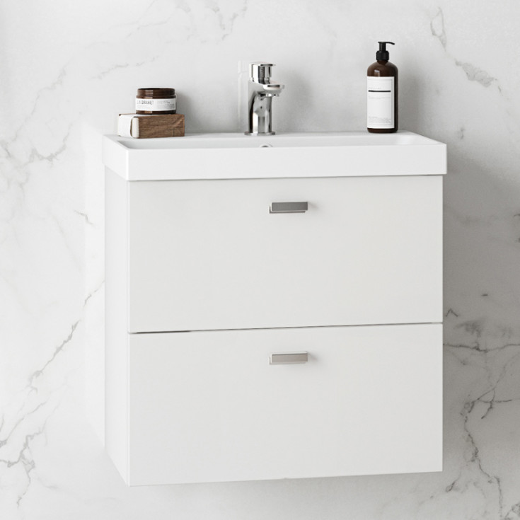 Westerbergs Hed servantskap, 53x50 cm, hvit matt