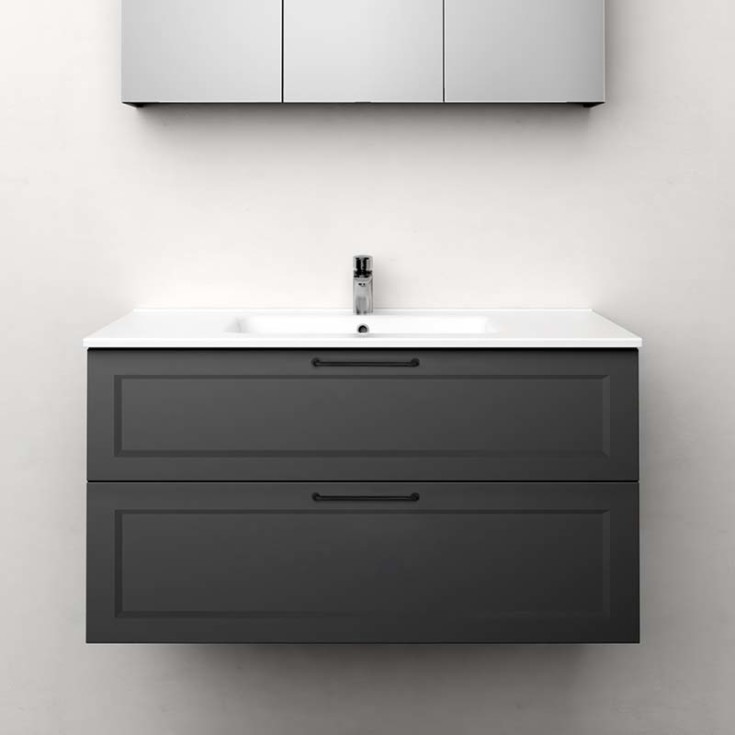 Westerbergs Nejd servantskap, 100x45.3 cm, grå