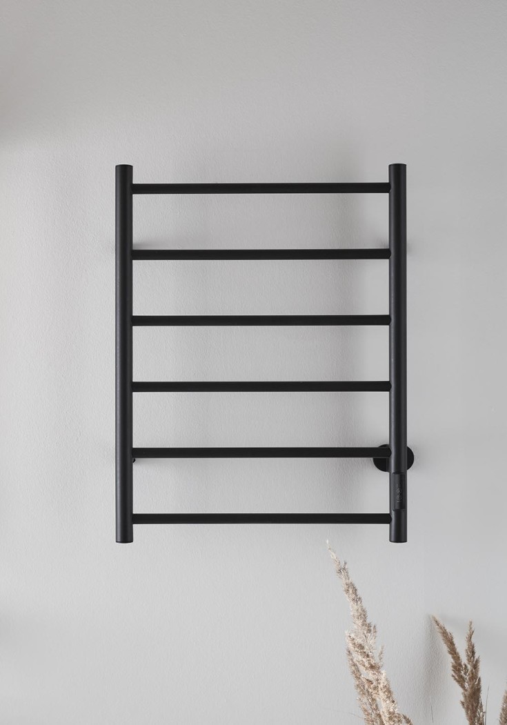 Noro Home håndkletørker, el, 53x68 cm, sort