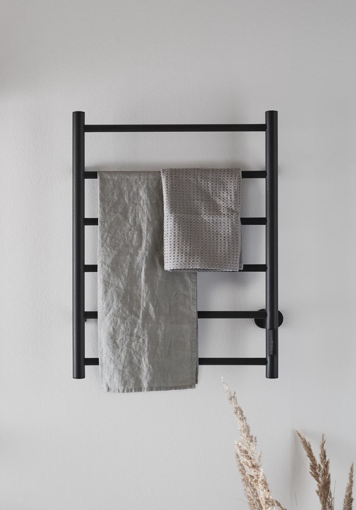 Noro Home håndkletørker, el, 53x68 cm, sort