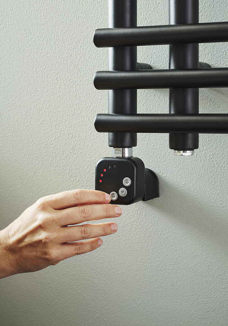 Noro Warm elpatron, sort