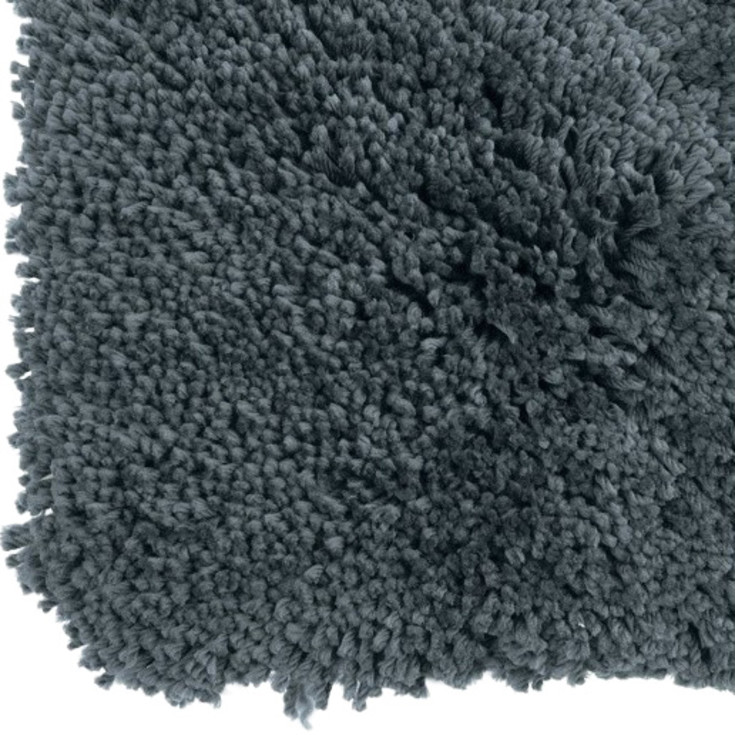 Spirella Highland bademåtte, Ø60 cm, mørkegrå