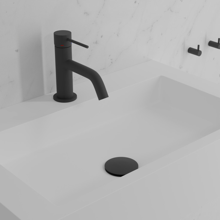 Scandtap Voyage håndvaskarmatur, mat grå