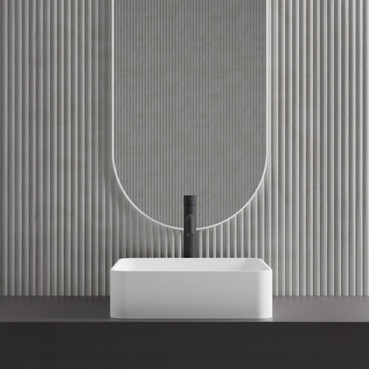 Scandtap Voyage High håndvaskarmatur, mat antracit