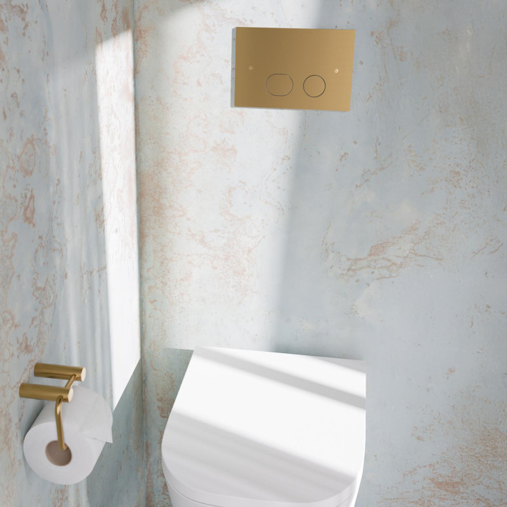 Scandtap Style T betjeningsplade, messing