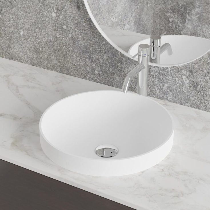 Scandtap Voyage håndvaskarmatur, poleret stål