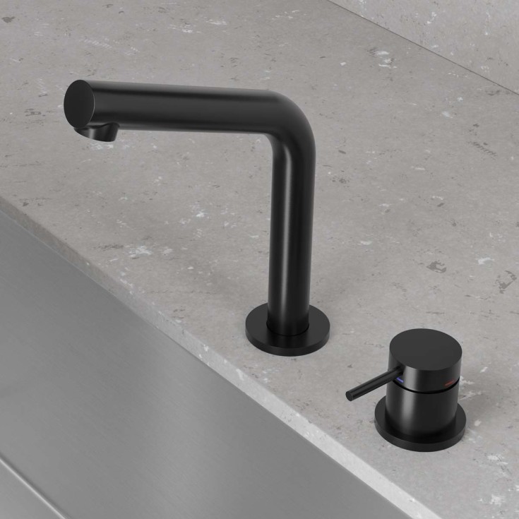 Scandtap Harmonized B2 håndvaskarmatur, børstet sort