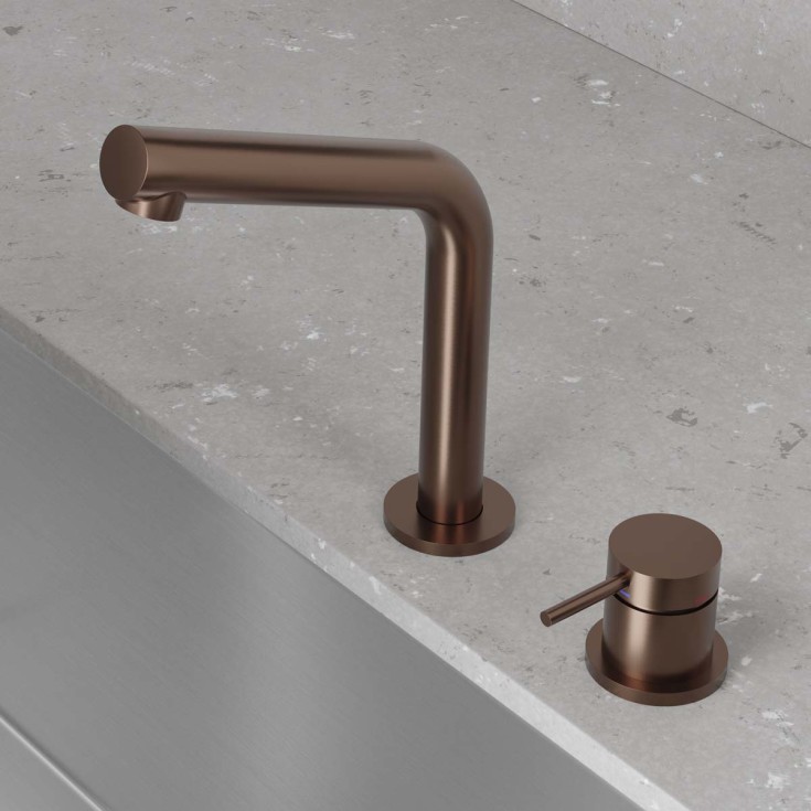 Scandtap Harmonized B2 håndvaskarmatur, børstet kobber