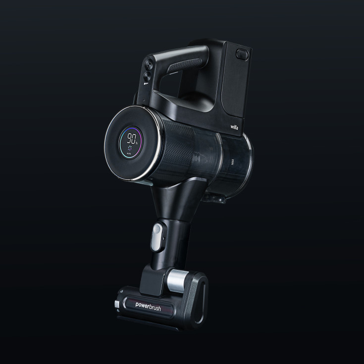 Wilfa Innovac Xceed HS2-XSB ledningsfri støvsuger, gulvvask