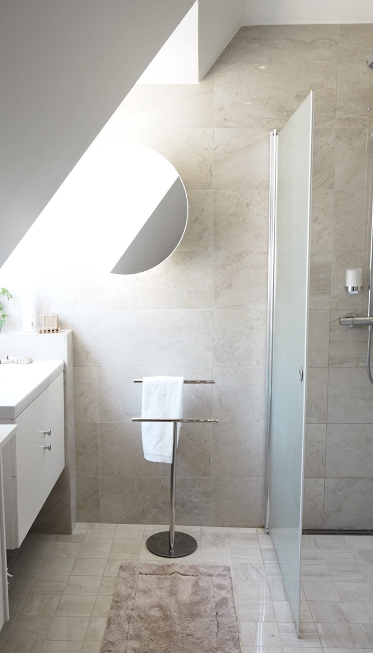 Smedbo Outline håndklædeholde, dobbelt, poleret rustfrit stål