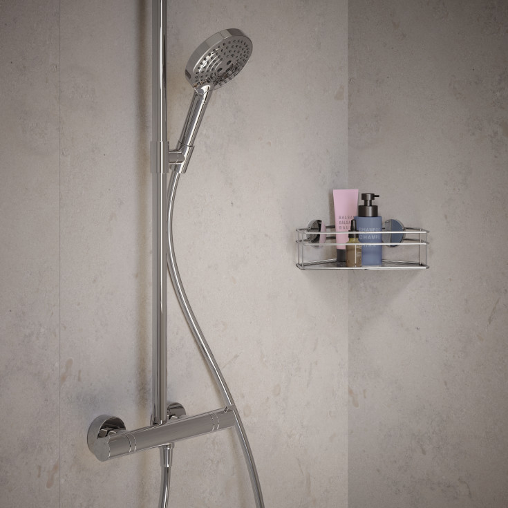 Smedbo brusehylde, krom