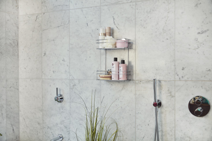 Smedbo brusehylde, krom