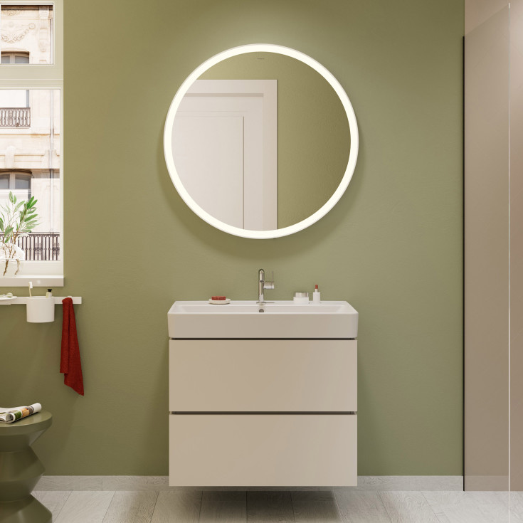 Hansgrohe Xilesa E möbelpaket, 80x48 cm, matt beige