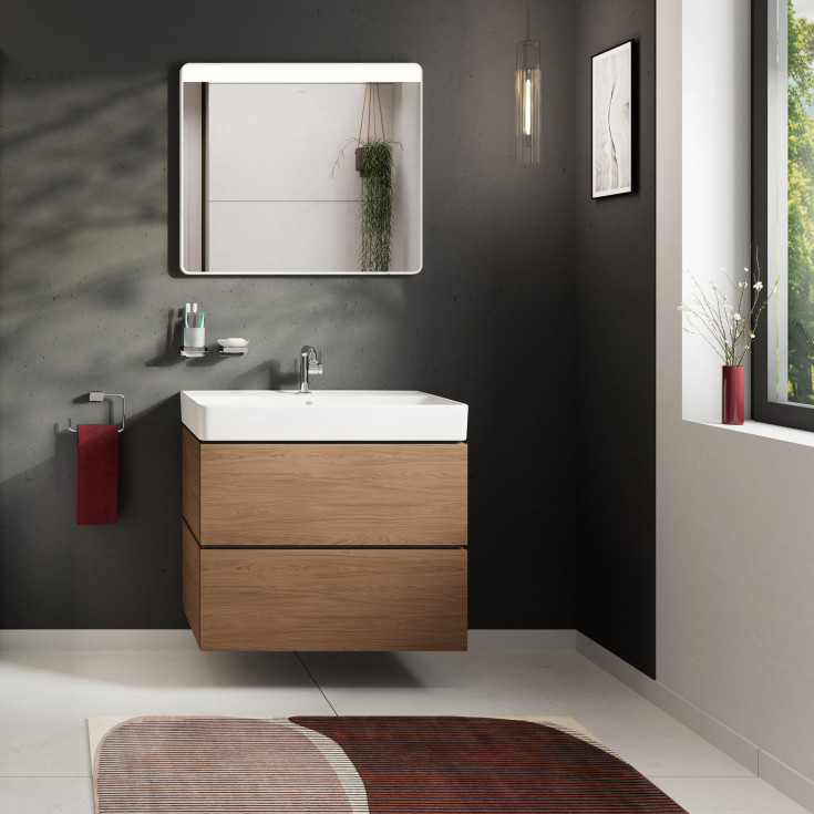 Hansgrohe Xilesa E møbelpakke, 80x48 cm, eg