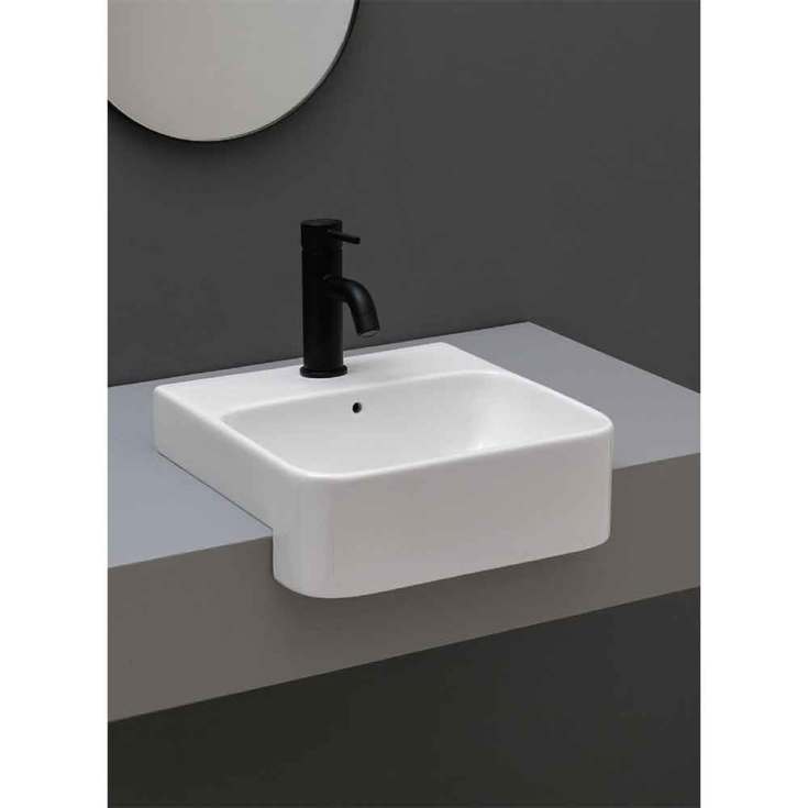 Lavabo 35 servant, 35x35 cm, hvit