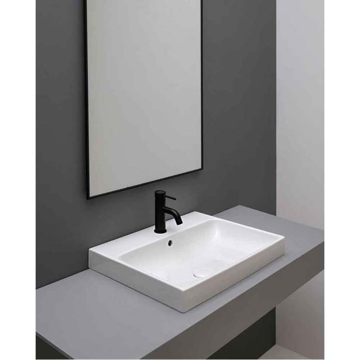 Lavabo tvättställ, 60x45 cm, vit