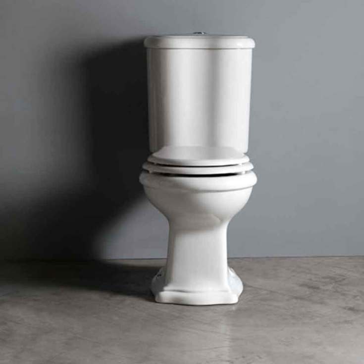 Lavabo Contea Retro toalett, vit