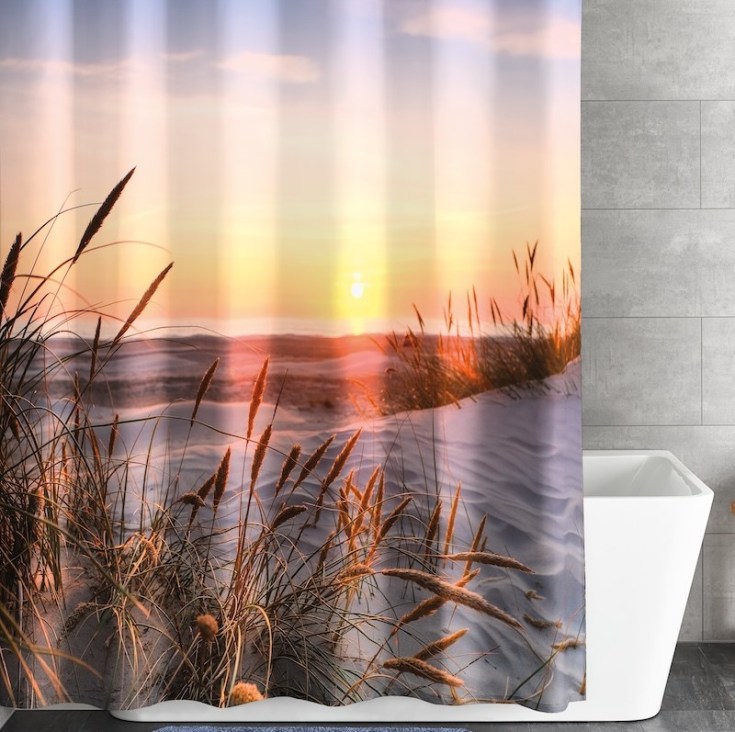 Kleine Wolke badeforhæng, 180x200 cm, mønster