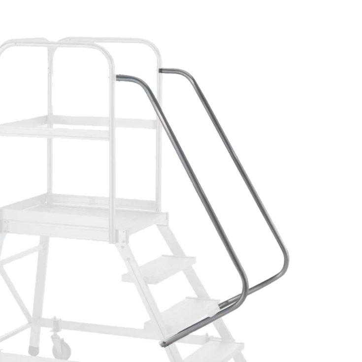 Zarges gelænder til platformstige Mobil, 3 og 4 trin