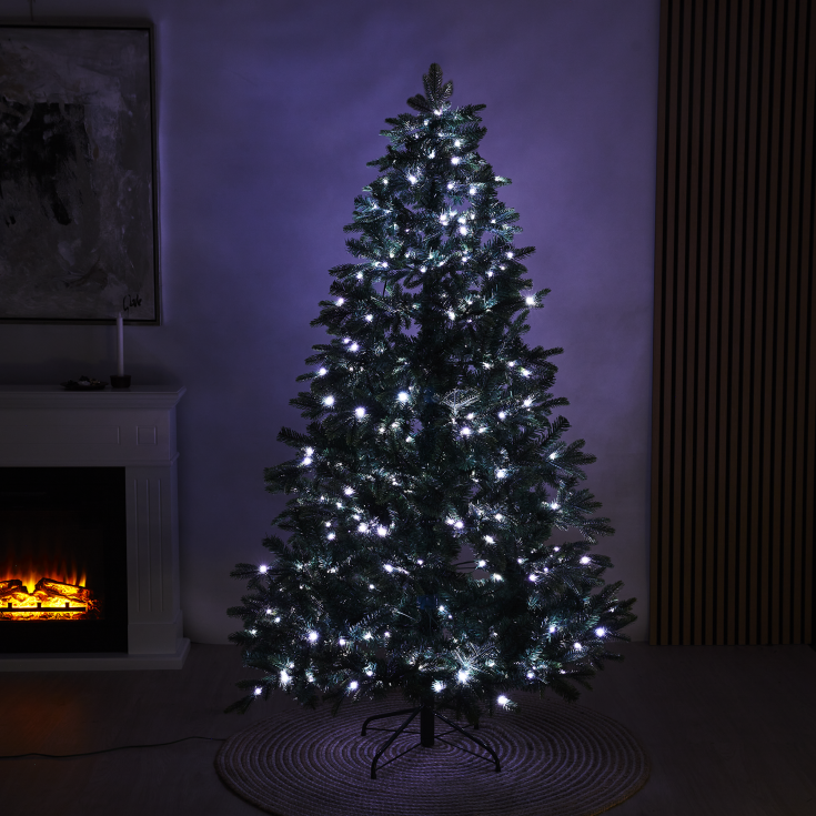 Nordic Winter Limited Edition kunstigt juletræ med lys