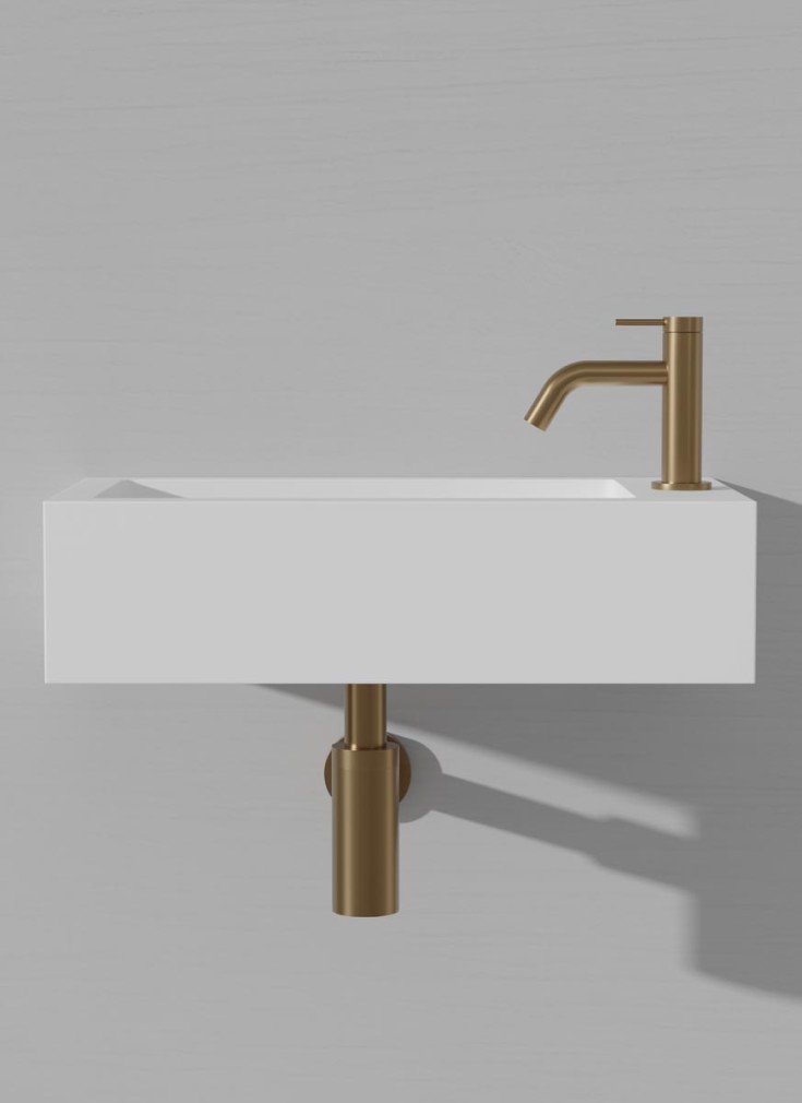 Scandtap Style vandlås, børstet messing