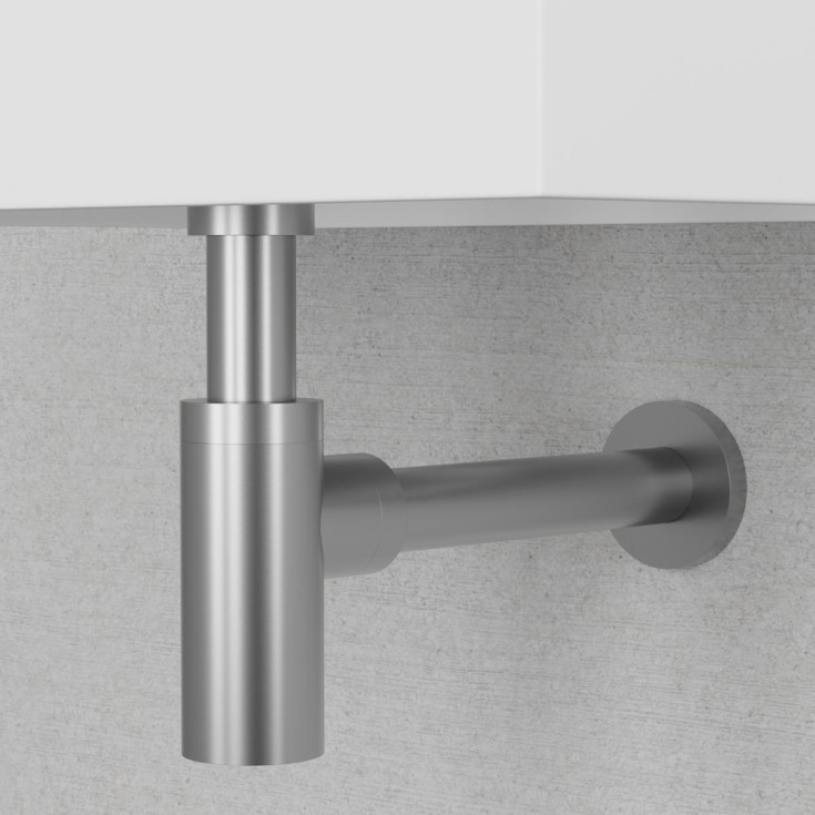 Scandtap Style vandlås, børstet stål