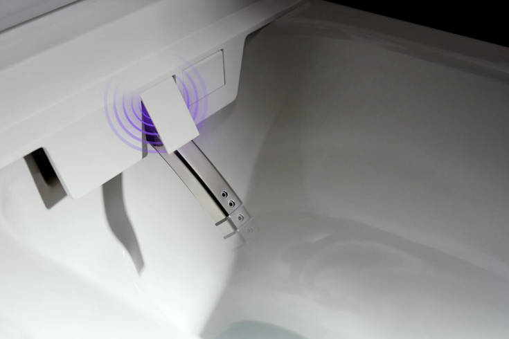 Hansgrohe LavaPura douchetoilet, uden skyllekant, antibakteriel, hvid